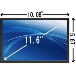 11,6" LED Slimline Scherm Glossy 1366x768