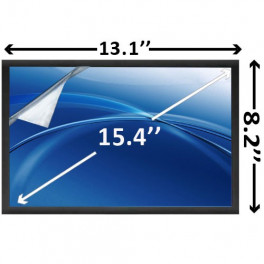 15,4" CCFL Laptop Scherm Mat 1680x1050