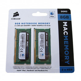 Corsair 8GB (2X4GB) DDR3-1333 So-Dimm Kit