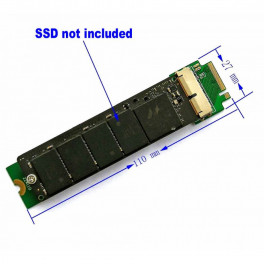 Apple SSD 12+16 pin SSD naar M.2 (NGFF) PCI-e Converter