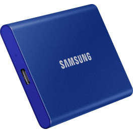 Samsung Portable T7 500GB SSD Blauw