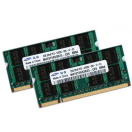 Samsung 4GB KIT (2X2GB) DDR2 667 Mhz PC2-5300 SO-DIMM